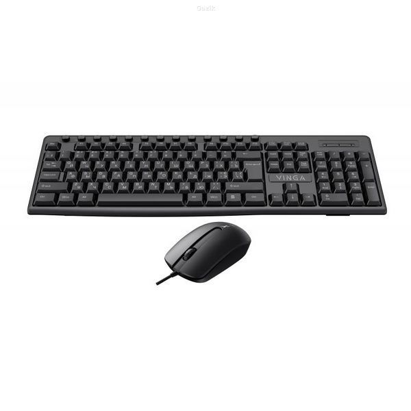 Комплект дротовий Vinga KBS-300 USB Black (ENG / RU / UA)