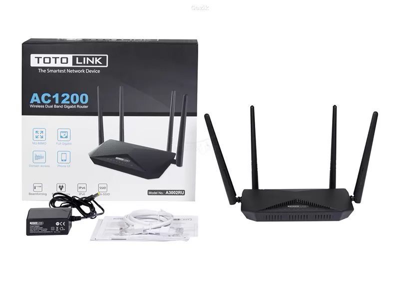Маршрутизатор Totolink A3002R (WiFi роутер)