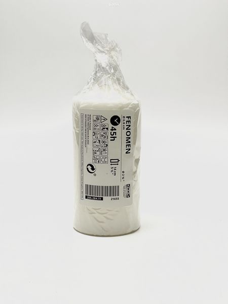 Блочна свічка без запаху PHENOMEN, 205.284.11 20528411 фото