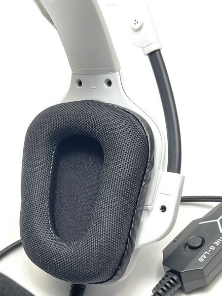 Навушники дротові G-LAB Korp COBALT PS4 White (вживані)