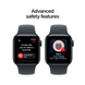 Смарт-годинник Apple Watch SE 3 (2025) GPS 40mm Midnight Aluminium Case with Midnight Sport Band - M/L (MEHC4RK/A)