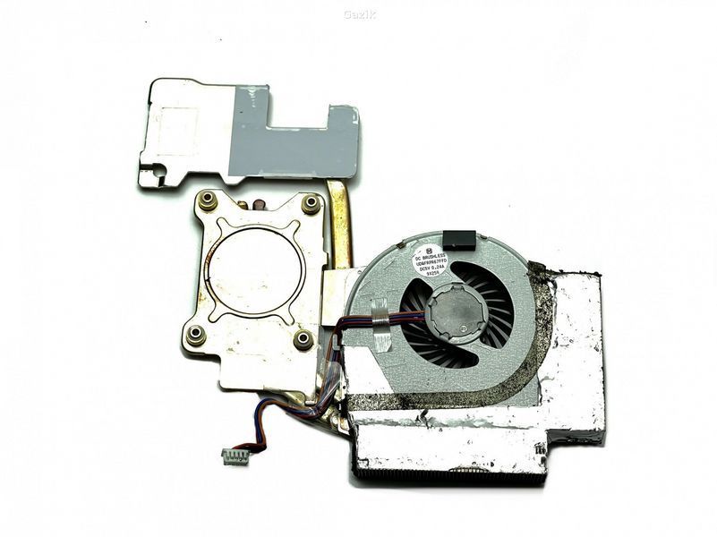 Система охолодження, мідна трубка з вентилятором для ноутбука Lenovo ThinkPad T400 5 Pin (вживаний)