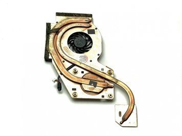 Система охолодження, мідна трубка з вентилятором для ноутбука Lenovo ThinkPad T60 3 Pin (вживаний)