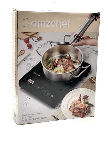 Індукційна варильна поверхня AMZCHEF SK-CB09K 2000 Вт (вживана)