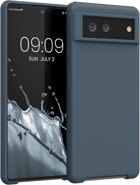 Чохол-накладка kwmobile для Google Pixel 6 Dark slate