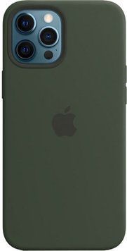 Чохол MagSafe Silicone Case для iPhone 12 Pro Max Cyprus Green
