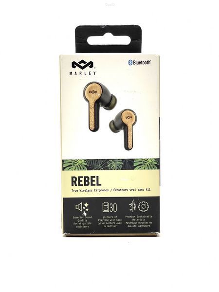 Навушники бездротові House of marley Rebel Black Wood (вживані)
