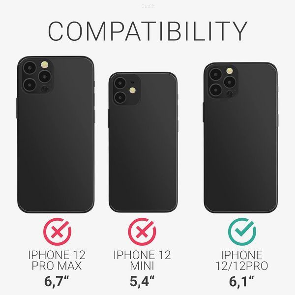 Чохол-накладка kwmobile для iPhone 12/12 Pro Sweet Candy