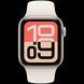 Смарт-годинник Apple Watch SE 3 (2025) GPS 40mm Starlight Aluminium Case S/M (MEH34RK/A)