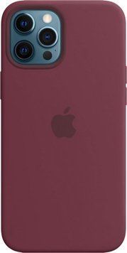 Чохол MagSafe Silicone Case для iPhone 12 Pro Max Plum