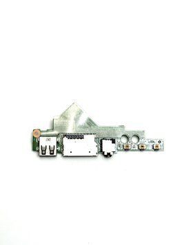 Додаткова плата (USB, Audio, Card Reader) для ноутбука Lenovo Flex 3 1470, Yoga 500-14IBD, 500-14ISK (вживаний) ZDP0945 фото