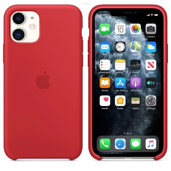 Чохол Silicone Case для iPhone 11 Red