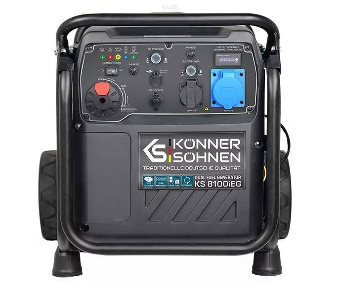 Генератор інверторний гібридний K&ouml;nner & S&ouml;hnen KS8100iEG 8 кВт