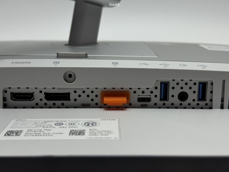 Монітор Dell UltraSharp U2722D 27" IPS (Вживаний - Клас A)