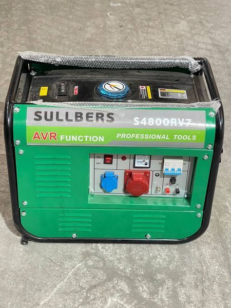 Генератор бензиновий Sullbers S4800RV7 7,3 кВт (вживаний)