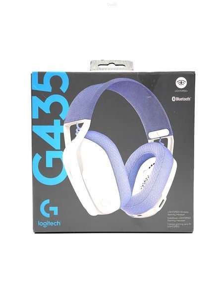 Навушники бездротові Logitech G435 White (вживані)