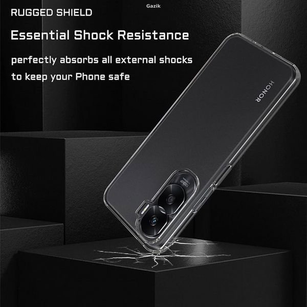 Чохол Lemxiee для Honor 90 Lite Transparent + плівка LPNA051540248 фото