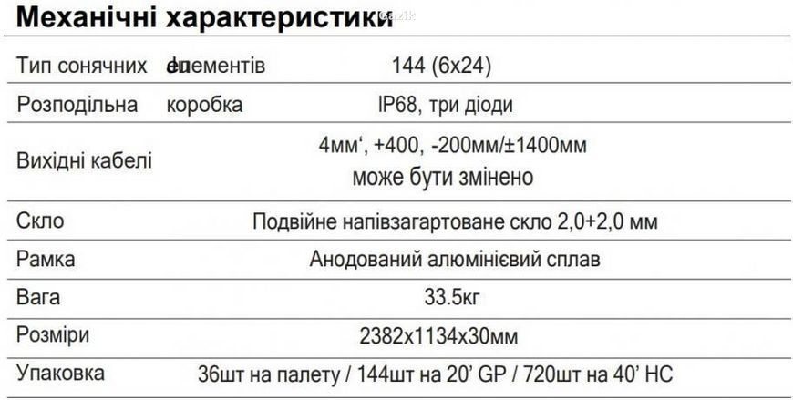 Сонячна панель Longi LR8-66HGD-615M 615W
