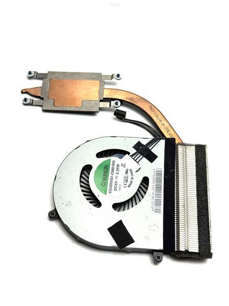 Система охолодження, мідна трубка з вентилятором для ноутбука Lenovo ThinkPad E550 5 Pin (вживаний)