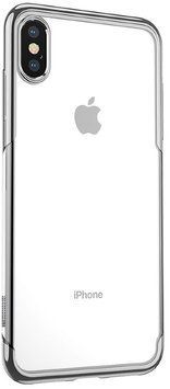 Чохол-накладка Baseus Shining Case для iPhone XS Max Silver