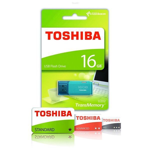 Флеш-накопичувач TOSHIBA TransMemory U202 16GB USB 2.0 Blue