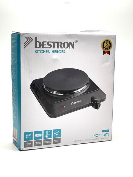 Електрична плита Bestron 1500 Вт (вживана) LPNHE781060149 фото