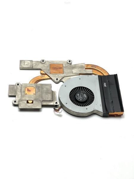 Система охолодження, мідна трубка з вентилятором для ноутбука Lenovo IdeaPad Y500 4-pin (вживаний) ZST251 фото