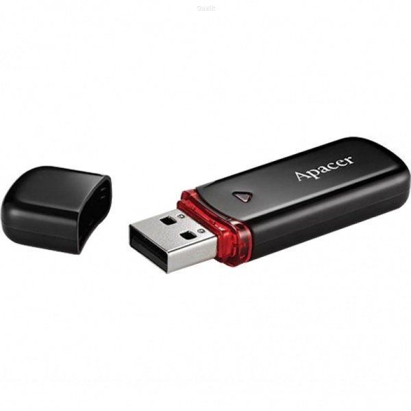 Флеш-накопичувач Apacer AH333 32GB USB 2.0 Black