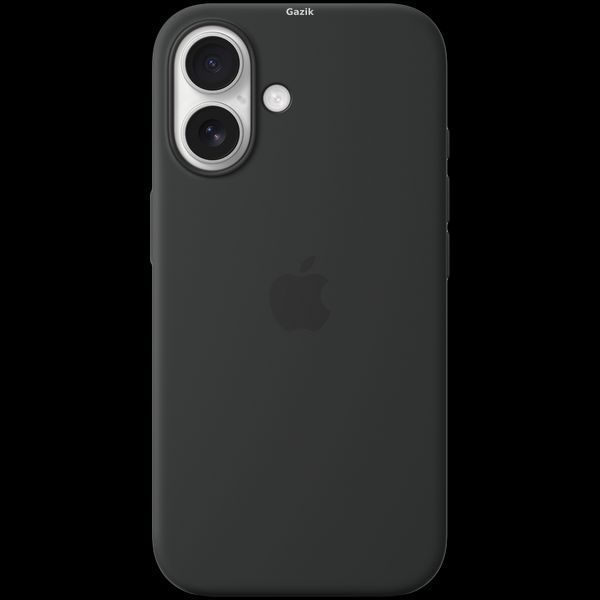 СИЛІКОНОВИЙ ЧОХОЛ IPHONE 16 SI CASE BLACK- ZML YSAP808     фото