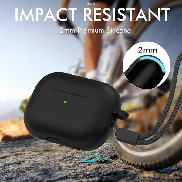 Ультратонкий чохол NIUTRENDZ для Airpods Pro 2 Black