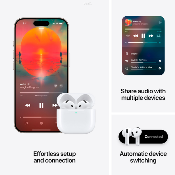 НАВУШНИКИ AIRPODS 4 (ANC)-ZEE YT000000066 фото