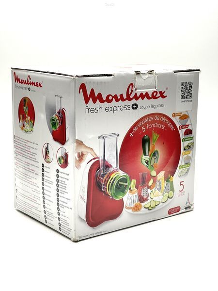 Електрична овочерізка Moulinex Fresh Express Red 5 в 1 (вживана)