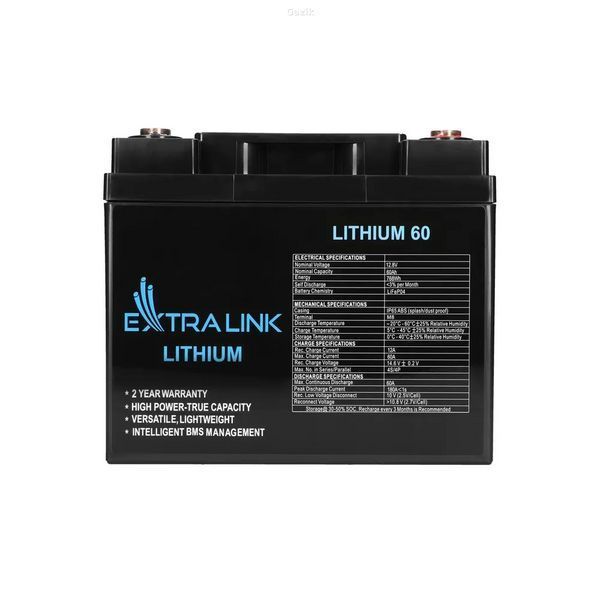 Акумуляторна літієва батарея EXTRALINK LIFEPO4 12.8V 160AH, BMS