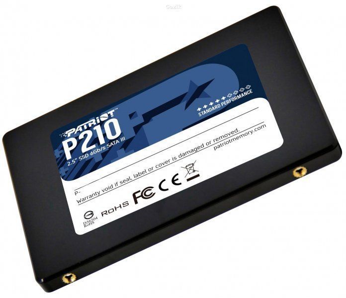 Накопичувач SSD Patriot P210 256 Гб 2,5" SATA III 3D NAND (TLC)