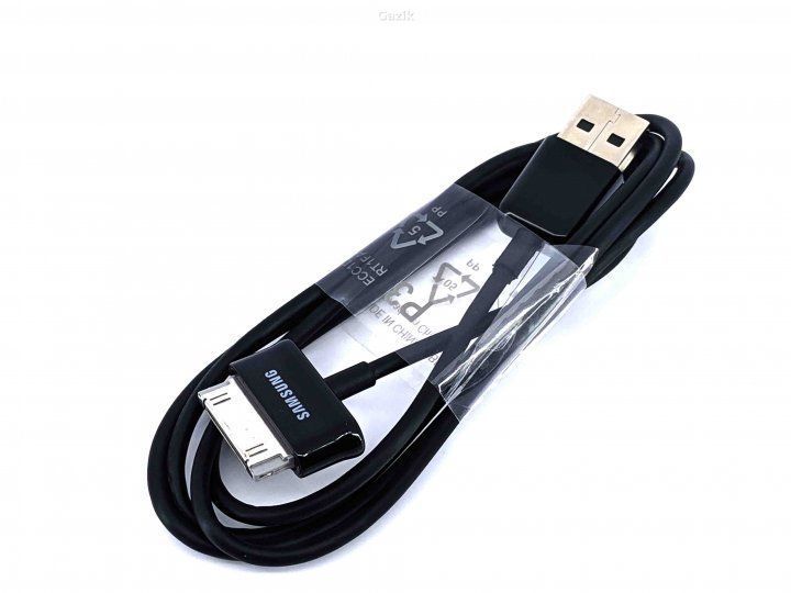Кабель USB to Samsung 30-pin 1 м Чорний (P1000)