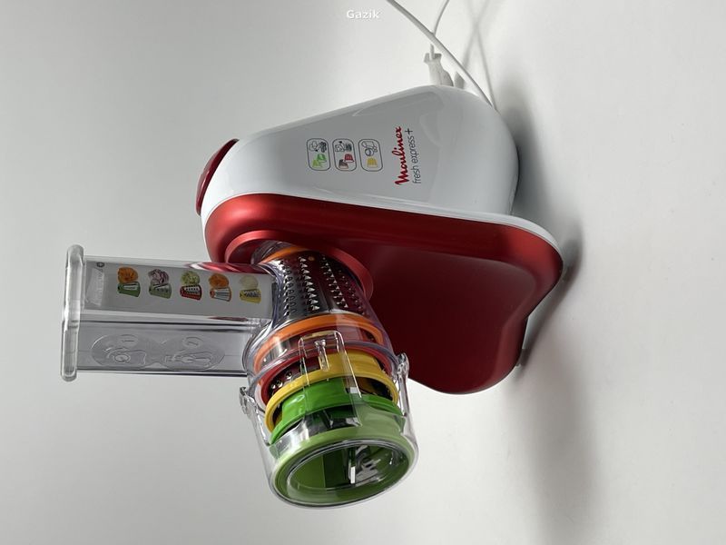 Електрична овочерізка Moulinex Fresh Express Red 5 в 1 (вживана)