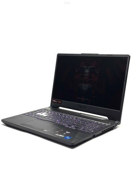 Ігровий ноутбук Asus TUF Gaming F15 FX506HM IPS (144 Гц) Intel Core i5 (i5-11400H) 16 Гб 512 Гб SSD Клас A (NTB1225216) Б/В
