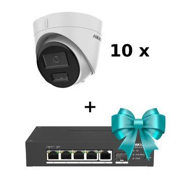 IP відеокамера Hikvision DS-2CD1343G2-LIUF 4МП (2.8мм) із мікрофоном