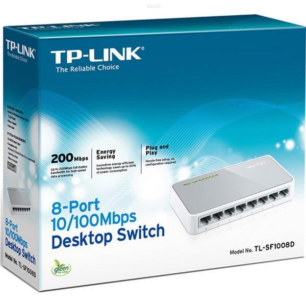 Комутатор TP-Link TL-SF1008D (switch 8 port) 10673052 фото