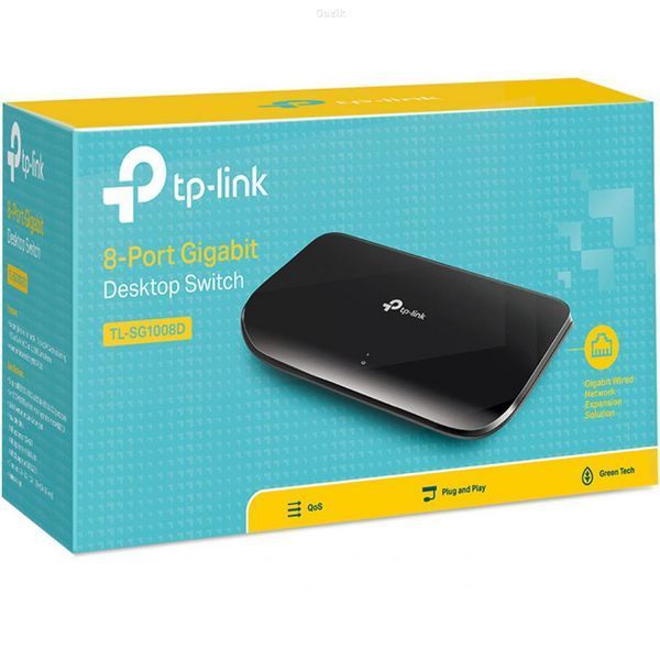 Комутатор TP-Link TL-SG1008D (switch 8 port)