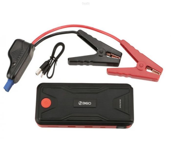 Пусковий пристрій для автомобілів 360 Jump Starter Kit D6H 10000mAh