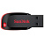 Флеш-накопичувач SANDISK Cruzer Blade 64GB USB 2.0 Black/Red  FL018