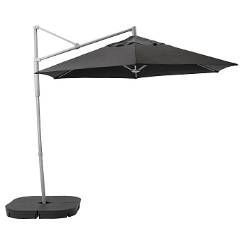 OXNÖ / LINDÖJA Підвісна парасолька з підставкою