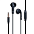 Навушники дротові Celebrat Wired Earbuds 3.5 мм (mini-Jack) Black (G8) AKS042
