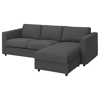 ВІМЛЕ 3-місний диван з шезлонгом